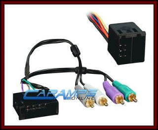 CAR STEREO CD PLAYER WIRING HARNESS WIRE ADAPTER PLUG FOR AFTERMARKET