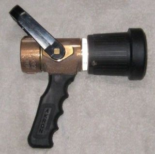 Akron Brass Pistol Grip 1 1/2 Fog Nozzle 3019 Water or AFF Foam New