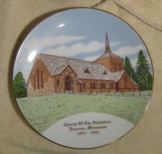 Church of the Visitation Danvers MN John Hurst Benson Clontart Glass