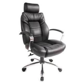 Big and Tall Commodore II Comfort Leather Executive Office Chair