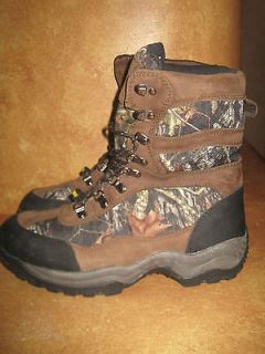 Mens Chinook Hunter 3M Thinsulate Camouflage Boots Size 8.5 Leather