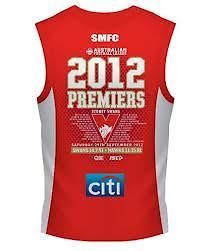 SYDNEY SWANS AFL 2012 PREMIERS JERSEY Ltd EDITION SIZE XLARGE