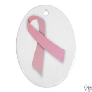 breast cancer christmas ornament in Collectibles