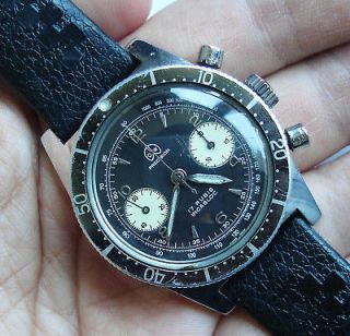 70s O&W Precision 17J Divers Chronograph Landeron 248