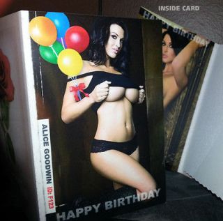 Alice Goodwin ( IDF123 )_SEXY BIRTHDAY RARE CARD_COLLECT LIMITED