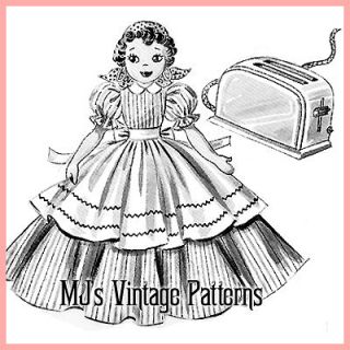 Vintage Toaster Cover Doll Pattern ~ BEAUTIFUL