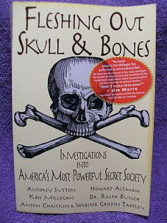 Fleshing Out Skull & Bones Antony Sutton Webster Griffin Tarpley