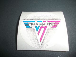 Van Halen Vintage Logo Sticker 80s Eddie David Lee Roth Alex Michael