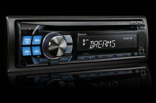 NEW ALPINE CDE 126BT IN DASH CD//WMA/AAC CAR STEREO RECEIVER W