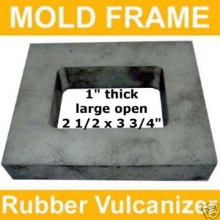 Aluminum Mold Frame LARGE 1 THICK RUBBER VULCANIZER