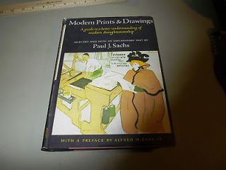 and Drawings by Paul J. Sachs, Preface by Alfred H. Barr Jr. 1954