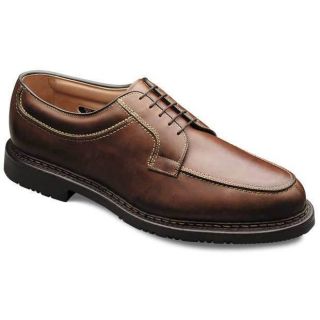 Allen Edmonds Mens Wilbert Brown Outland Leather Shoe