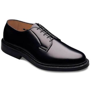 Allen Edmonds Mens Leeds Black Custom Calf Shoe
