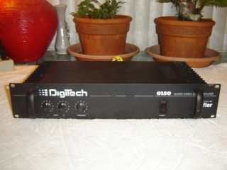 Digitech Hafler G150 Mosfet Stereo Guitar Amp, 220V, Vintage Rack