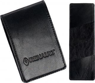 High Quality Renault Leather Key card Case