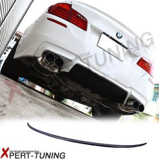 10 12 BMW F10 5 SERIES 4DR SEDAN M5 STYLE TRUNK SPOILER WING ABS (Fits