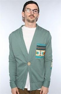 Karmaloop Calm Clothing NYC The Navajo Cardigan Blue