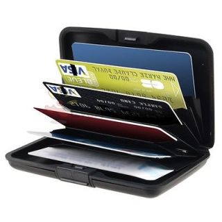 Aluminum Pocket Waterproof Business ID Credit Card Wallet Holder Case
