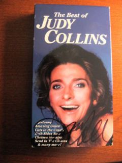 The Best of Judy Collins Video/Signed Sleeve
