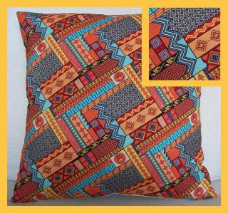 New Native American Pottery Shards cotton fabric cushion cover