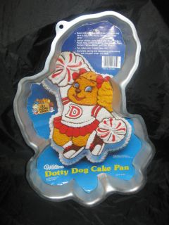 Vintage Wilton The Get Along Gang Dotty Dog Collectible cake Pan 1984