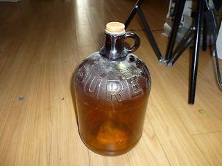Old Brown Bottle Purex with Orange Lid
