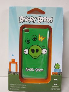 Angry Birds iPod Touch 4th Generation Case Cover Skin Green Pig by