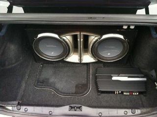 Rockford Fosgate p2 12 Woofers in Enclosed Box w/ Sony 1400w AMP
