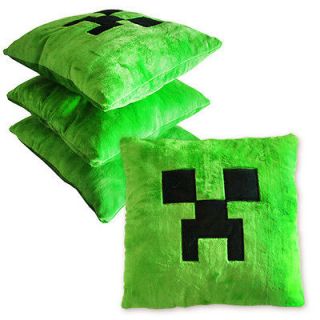 Unique Minecraft Pillow Creeper Inspired Cushion