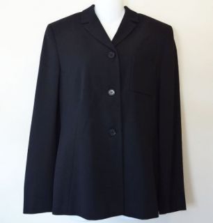 Ann Taylor LOFT Size 8 Women Jacket Top Coat BLACK Formal Office
