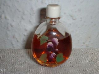 Vintage Violet Perfume Pinch Bottle Hand Painted Violets England?