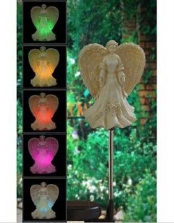 Solar Powered Angel Garden/Yard Decor Stake Color Changing LED light