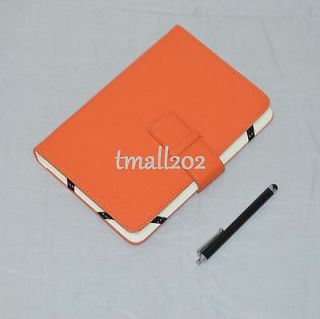 Leather Case+Stylus 4 7MSI WindPad Enjoy 7 Plus/HKC Android Tablet