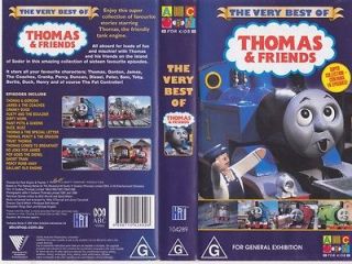 THOMAS THE TANK ENGINE THE VERY BEST OF VHS VIDEO PAL A RARE FIND