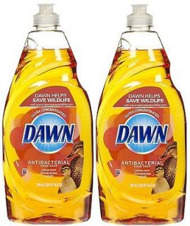 Dawn Antibacterial Ultra Concentrated Dish Soap Orange Scent 24oz