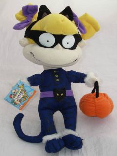 Nanco Plush RUGRATS Girl Angelica Doll Halloween Cat 12