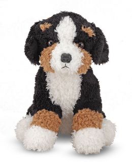 and Doug 12 Plush Barkley The Bernese Puppy Dog Stuffed Animal ~NEW
