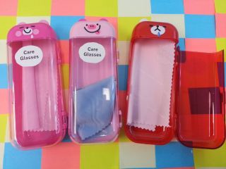 Cute Clear Hard Plastic Animal Eyeglasses Case (6 types to pick)