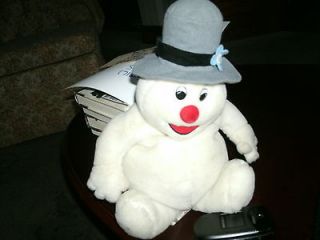 THE SNOWMAN SINGING PLUSH STUFFED ANIMAL TOY (BATTERIES INCLUDED