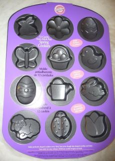 Wilton Spring Easter Cookies treat cake pan #2105 8129 Great for Pops