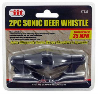WHISTLE SAFETY WARNING DEVICE deterrent deterrents vehicle collisions