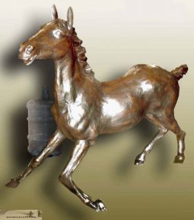 Gorgeous Life Size Bronze Foal Horse Statue