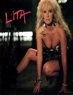 LITA FORD close your eyes 1980s rock roll guitar classic culture