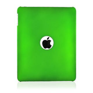 For Apple iPad 1 Green Rubberized Hard Shell Case Cover