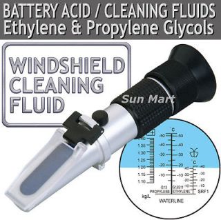 Car Battery Antifreeze Clean Fluid Glycol Refractometer