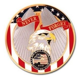11 Twin Towers 10th Anniversary Challenge Coin