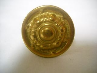 12 ANTIQUE STYLE BRASS PLATED DOOR,DRAWER KNOBS