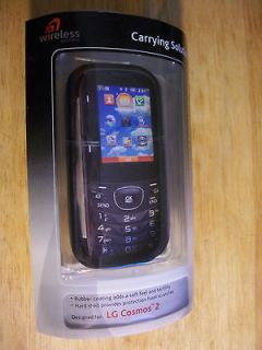 Solutions Snap On Cell Phone Case Is Black for LG Cosmos 2 New Item