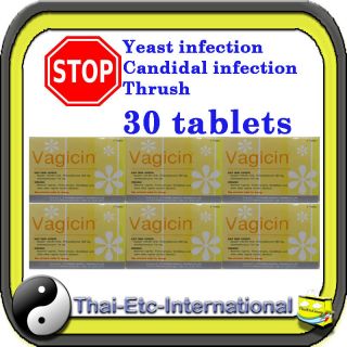 yeast infection candida treatment vaginal tablets Antifungal x30