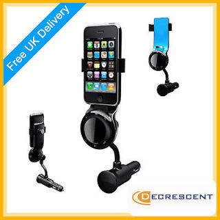 AllKit FM Transmitter, Car Charger & Holder for iPhone 4, 4S & iPod